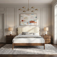 Load image into Gallery viewer, Arielle - Vegan Leather Upholstered Bed
