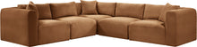 Load image into Gallery viewer, Shaggy - Fabric 5 Piece Modular Corner Sectional

