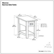 Load image into Gallery viewer, Monroe - Handcrafted Side Table
