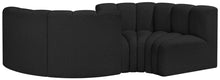 Load image into Gallery viewer, Arc - Boucle Fabric 4 Piece Curved Modular Sofa
