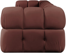 Load image into Gallery viewer, Orin - Velvet Performance Fabric Upholstered 3 Piece Modular Sofa
