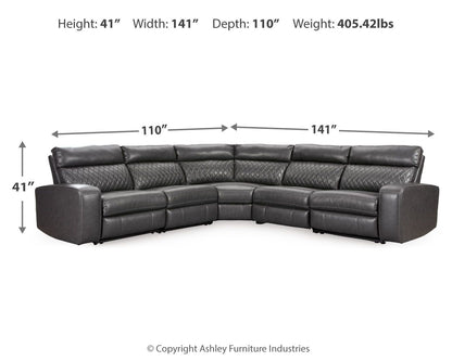 Samperstone - Power Reclining Sectional