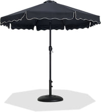 Load image into Gallery viewer, Amalfi - Patio Umbrella - Black Base / Black Pole
