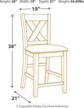 Load image into Gallery viewer, Caitbrook - Rectangular Counter Table Set
