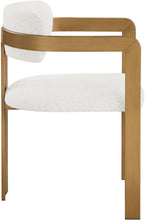 Load image into Gallery viewer, Aurum - Linen Textured Fabric Upholstered Dining Chair (Set of 2)
