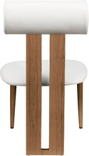 Load image into Gallery viewer, Dario - Faux Leather Dining Chair With Brown Frame (Set of 2)
