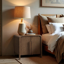 Load image into Gallery viewer, Harmony - Oak Veneer And Solid Wood Night Stand
