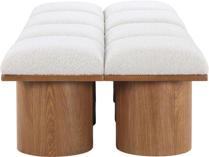 Pavilion - 8 Piece Modular Bench With Brown Base