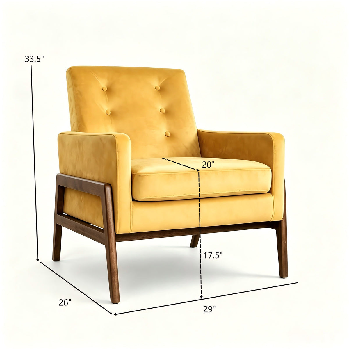 Cole - Solid Wood Lounge Chair - Ego Home Furniture
