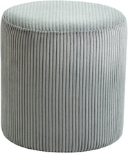 Load image into Gallery viewer, Roy - Round Microsuede Ottoman / Stool
