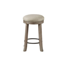 Load image into Gallery viewer, Swivel Counter Stool - Cream / Reclaimed Gray
