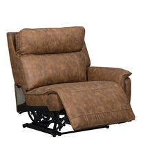 Load image into Gallery viewer, Kyra - RAF Recliner With Power Headrest, Footrest, Massage, Heat - Saddle
