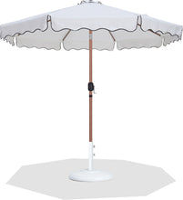 Load image into Gallery viewer, Amalfi - Patio Umbrella - White Base / Light Brown Pole
