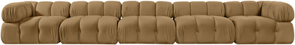 Orin - Fabric Velvet 5 Piece Modular Sofa