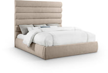 Load image into Gallery viewer, Adam - Linen Fabric Bed With 70.5" Headboard
