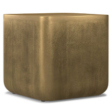 Load image into Gallery viewer, Bassett - Cast Aluminum Side Table - Brown
