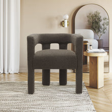 Load image into Gallery viewer, Athena - Boucle Fabric Dining Chair
