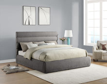 Load image into Gallery viewer, Adam - Chenille Fabric Bed With 52" Headboard
