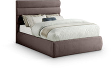 Load image into Gallery viewer, Adam - Linen Fabric Bed With 52" Headboard
