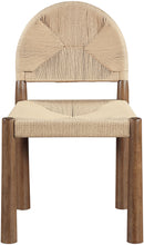 Load image into Gallery viewer, Bohemia - Woven Seagrass Cord And Solid Wood Dining Chair (Set of 2) - Beige
