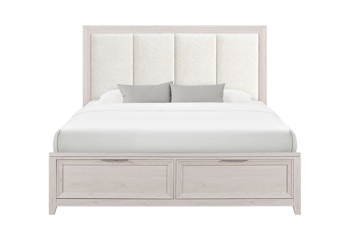 Mariah - King Bed - Beige