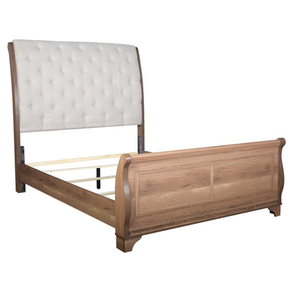 Coventry Hall - Western King Side Rails - Pecan