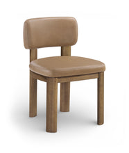 Load image into Gallery viewer, Paloma - Vegan Leather Upholstered Dining Chair (Set of 2) - Brown Frame
