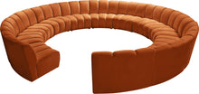Load image into Gallery viewer, Infinity - 12 Piece Velvet Modular Sectional
