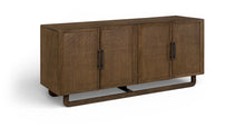 Load image into Gallery viewer, Sova - Solid Wood, Oak Veneer And Stainless Steel Sideboard/Buffet
