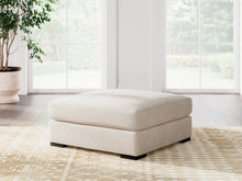 Load image into Gallery viewer, Donelson Creek - Oversized Accent Ottoman - Vanilla
