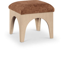 Load image into Gallery viewer, Lawson - Chenille Fabric Ottoman - Natural Base
