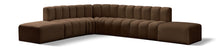 Load image into Gallery viewer, Arc - Velvet 7 Piece Corner Modular Sofa
