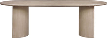 Load image into Gallery viewer, Caldra - Oak Veneer And Solid Wood Dining Table
