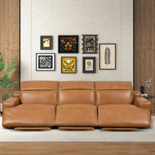 Load image into Gallery viewer, Urbana - Triple Power Recliner Sofa - Tan

