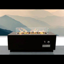 Load image into Gallery viewer, Modern Design Outdoor Fire Pit Table With Cover
