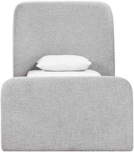 Load image into Gallery viewer, Fira - Linen Textured Fabric Upholstered Bed
