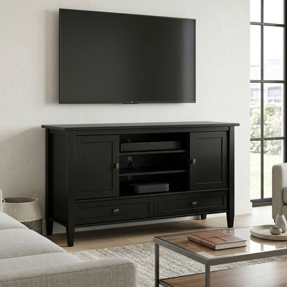 Warm Shaker - TV Media Stand Handcrafted - Ego Home Furniture