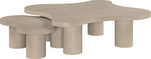 Load image into Gallery viewer, Cove - Oak Veneer And Solid Wood 2 Piece Coffee Table
