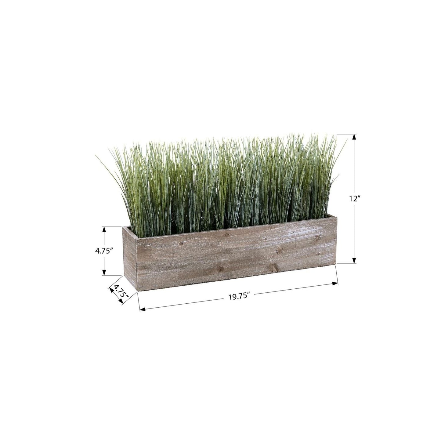 Artificial Grass Plant, Table Decor - Green