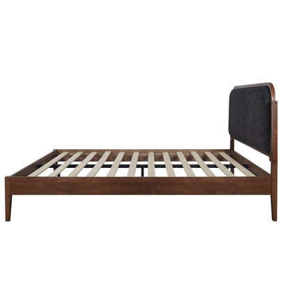 Hawthorne - Queen Platform Bed With Upholstered Headboard