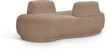 Load image into Gallery viewer, Argyle - Teddy Fabric Chaise / Loveseat
