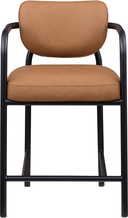 Serava - Vegan Leather Upholstered Bar Stool