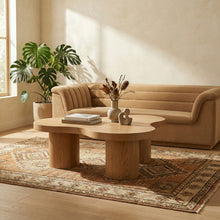 Load image into Gallery viewer, Cove - Oak Veneer And Solid Wood Coffee Table
