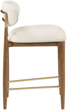 Load image into Gallery viewer, Riccio - Stool - Walnut And Gold Frame
