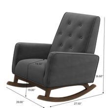 Load image into Gallery viewer, Demetrius - Mid-Century Modern Rocking Chair
