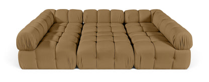 Orin - Velvet 6 Piece Modular Sectional