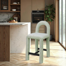Load image into Gallery viewer, Amari - Chenille Fabric Stool
