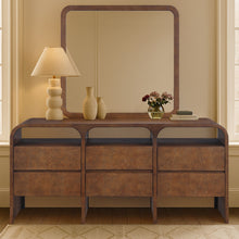 Load image into Gallery viewer, Giada - Solid Wood And Veneer Mirror
