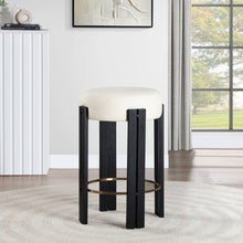Load image into Gallery viewer, Harrison - Counter Stool With Black Legs
