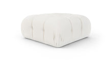 Load image into Gallery viewer, Orin - Velvet Performance Fabric Upholstered Modular Ottoman

